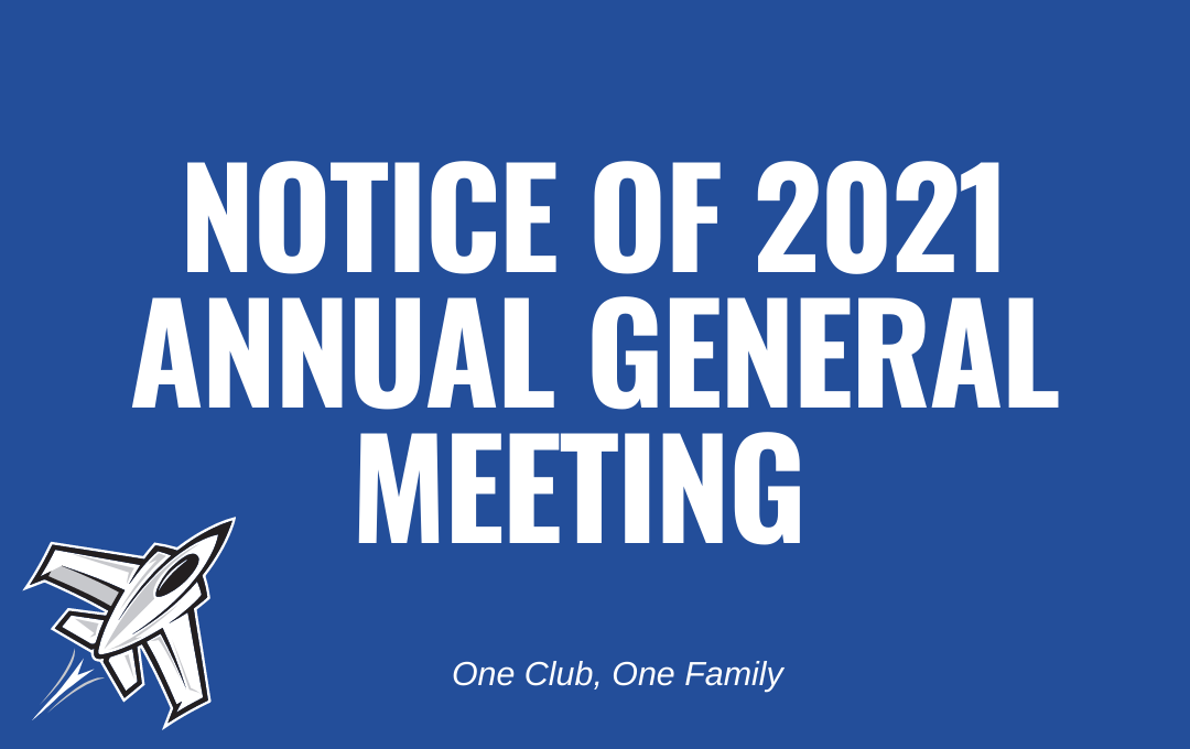 NOTICE OF 2021 ANNUAL GENERAL MEETING