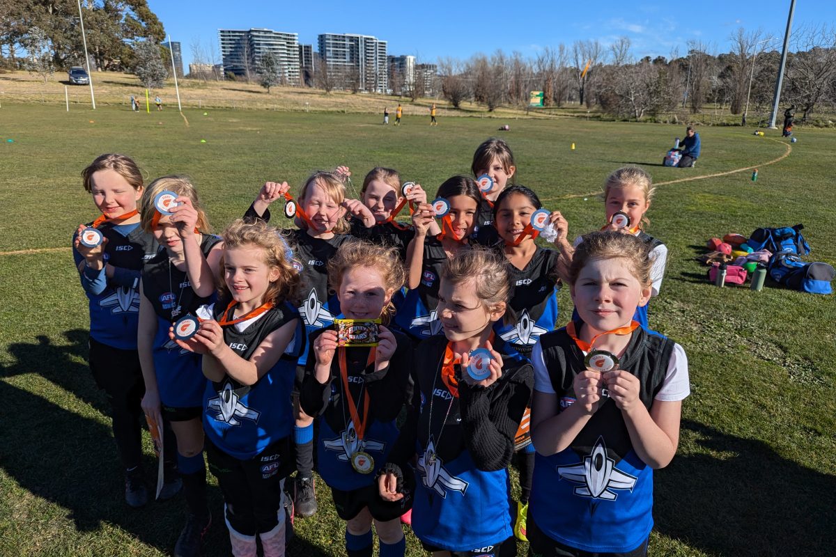 Under 8 Jet Girls are the Giants of the Week